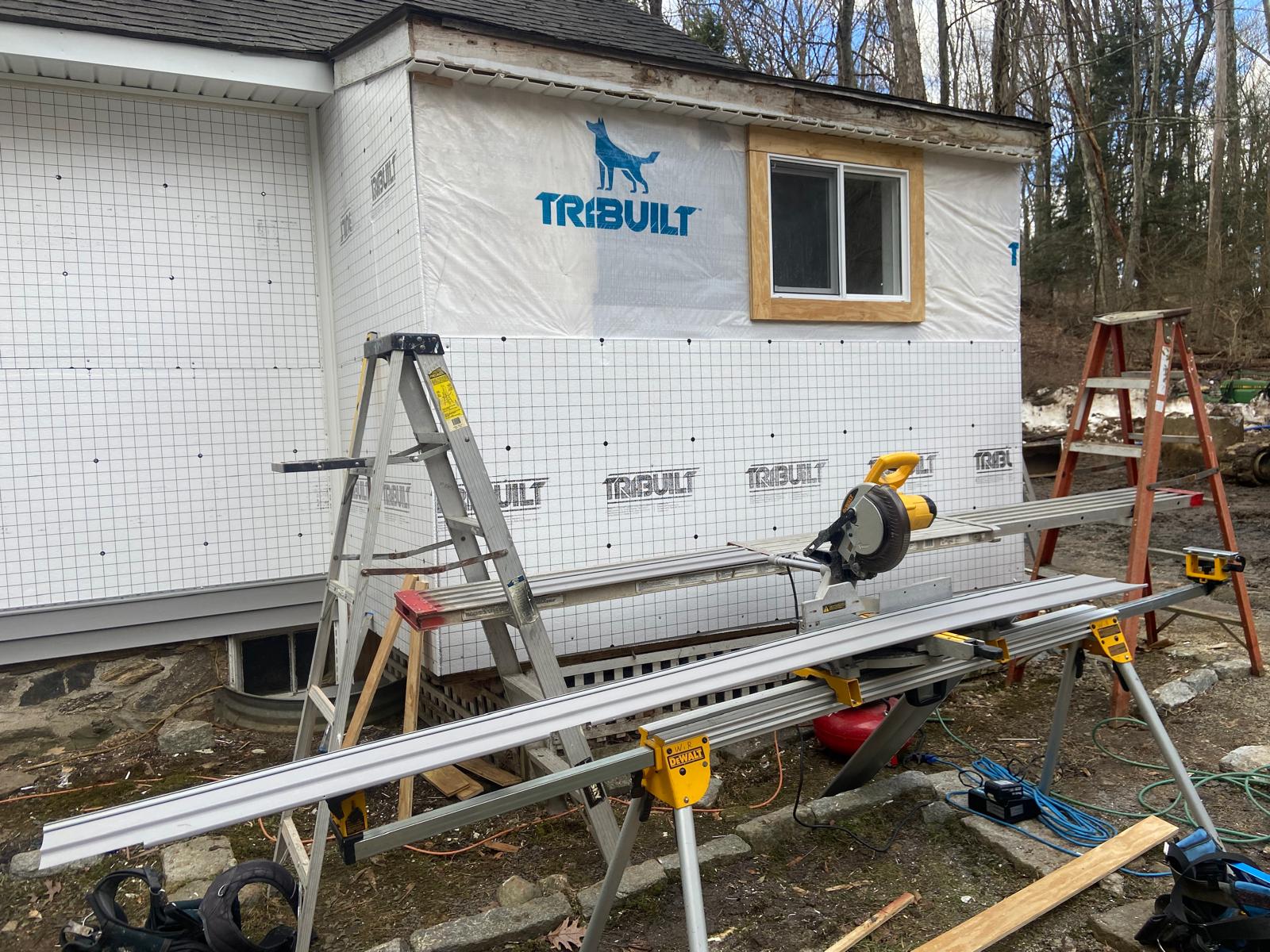 Exterior siding and window replacement by Rome Leite Home Improvement