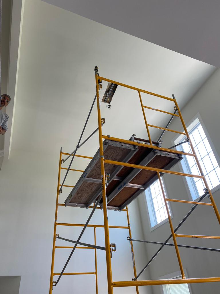 Interior painting project by Rome Leite Home Improvement in Danbury, CT